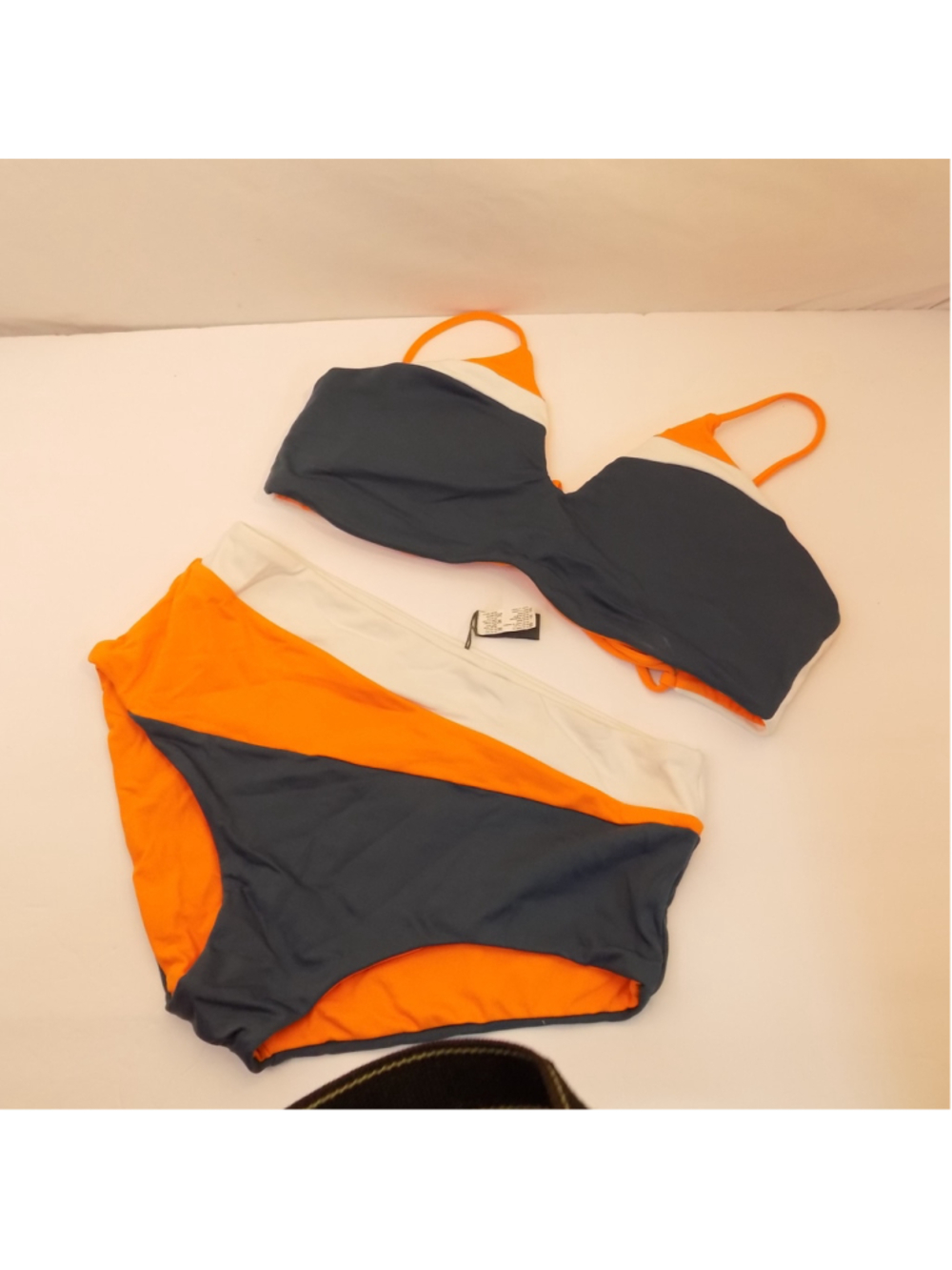 Anthropologie Women's Maaji color block Bikini Set M/L